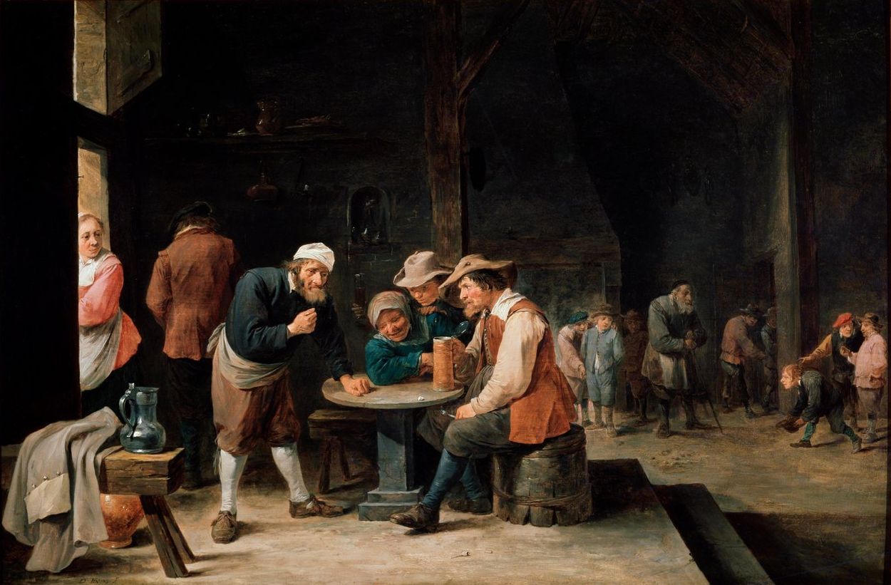 David Teniers mladší: Pijáci piva